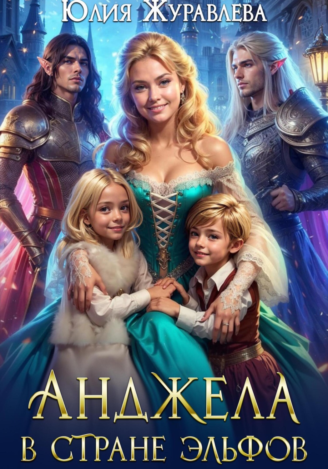 Обложка книги «Анджела в стране эльфов»