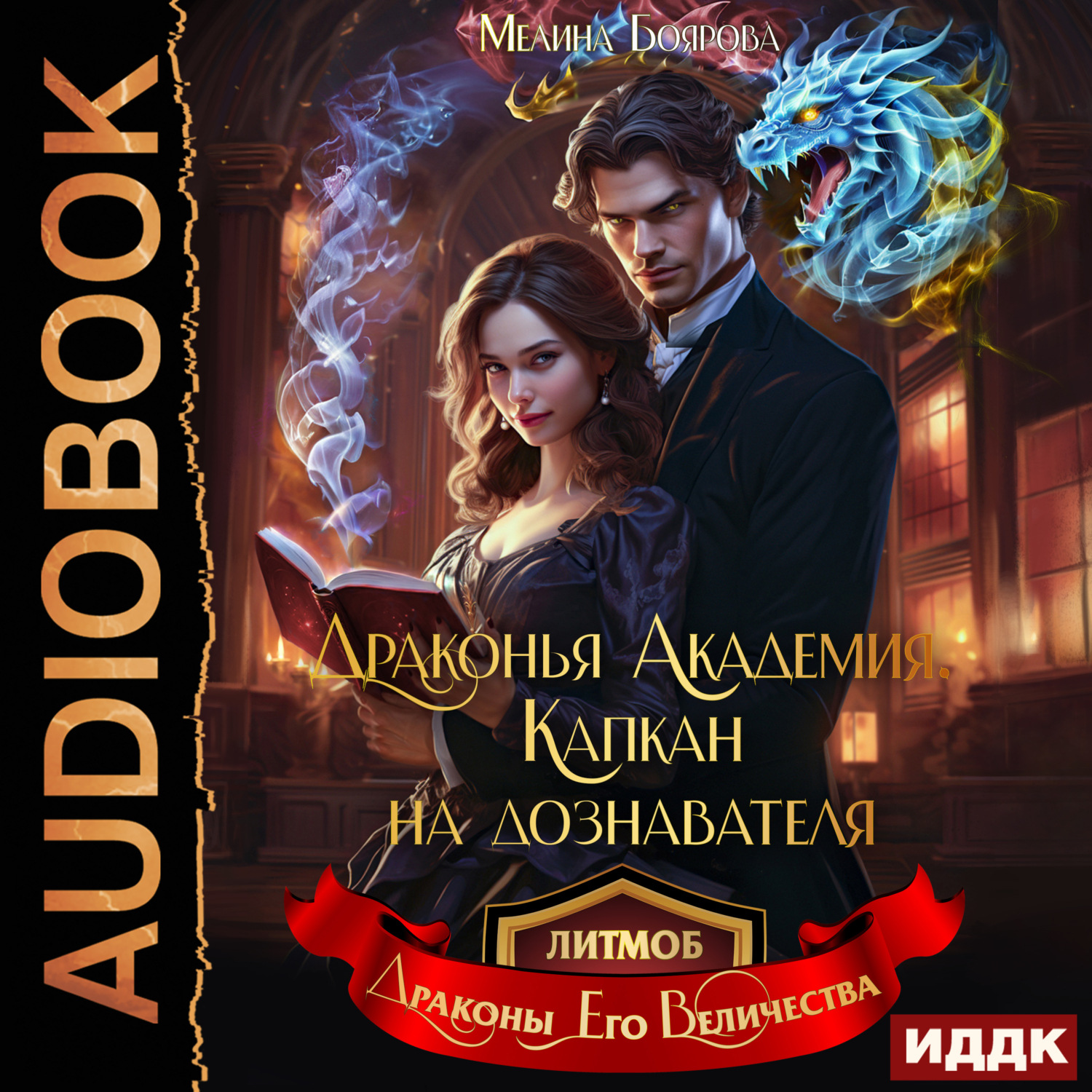 Обложка книги «Драконья академия. Капкан на дознавателя»