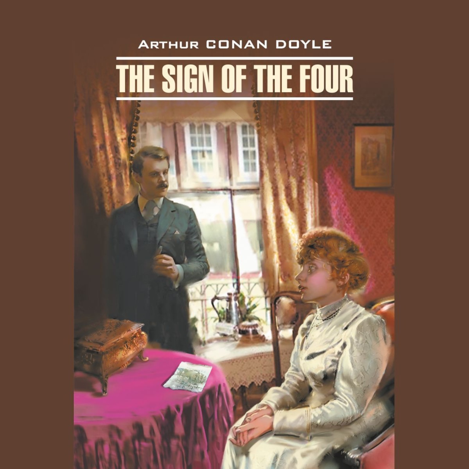 Обложка книги «Знак четырех / The Sign of the Four»