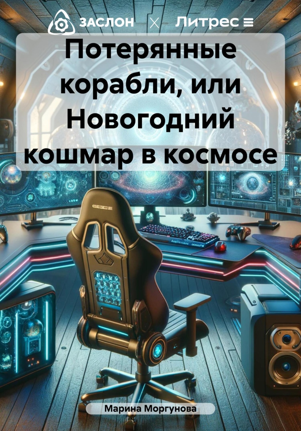 Обложка книги «Потерянные корабли, или Новогодний кошмар в космосе»