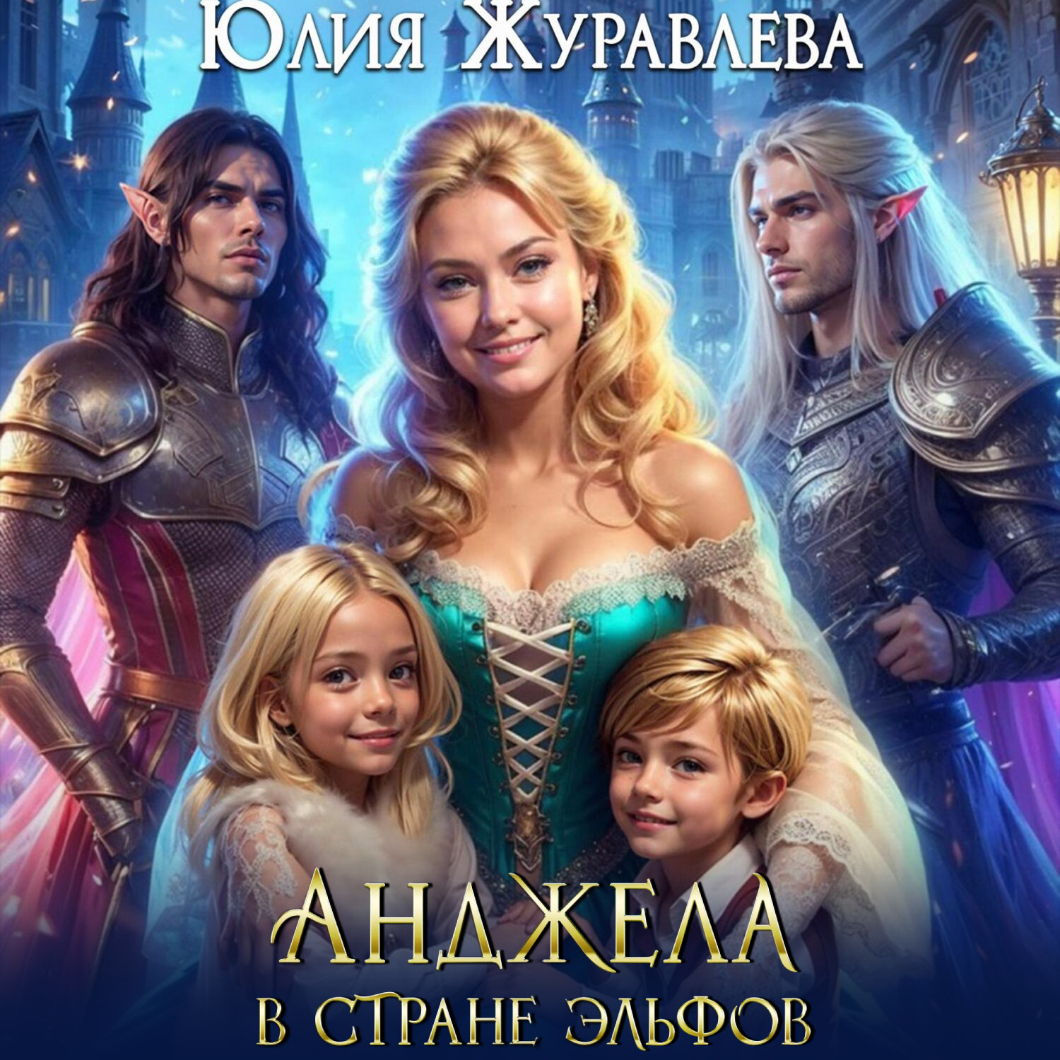Обложка книги «Анджела в стране эльфов»