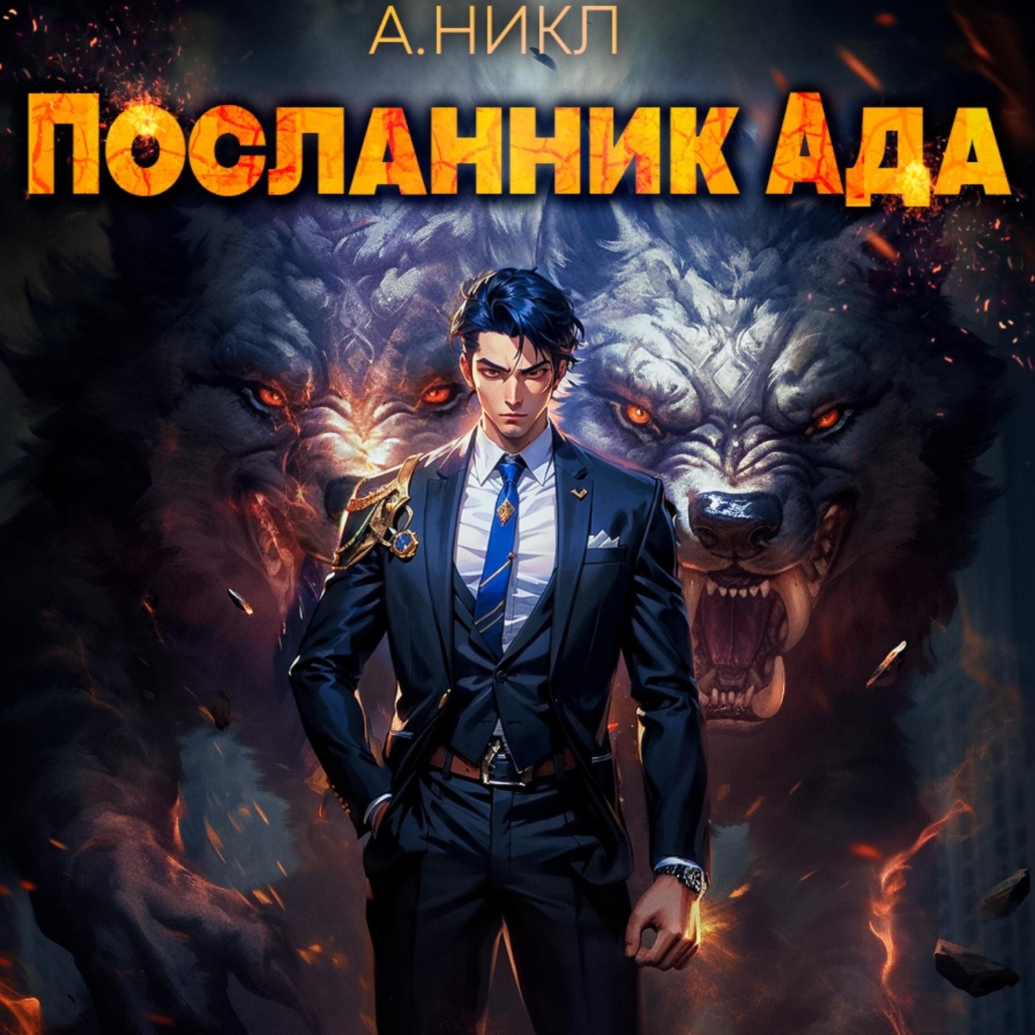 Обложка книги «Посланник ада»