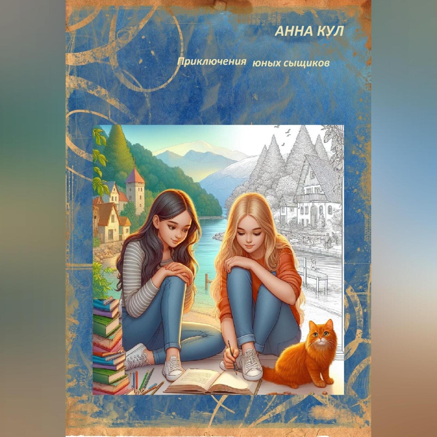 Обложка книги «Приключения юных сыщиков»