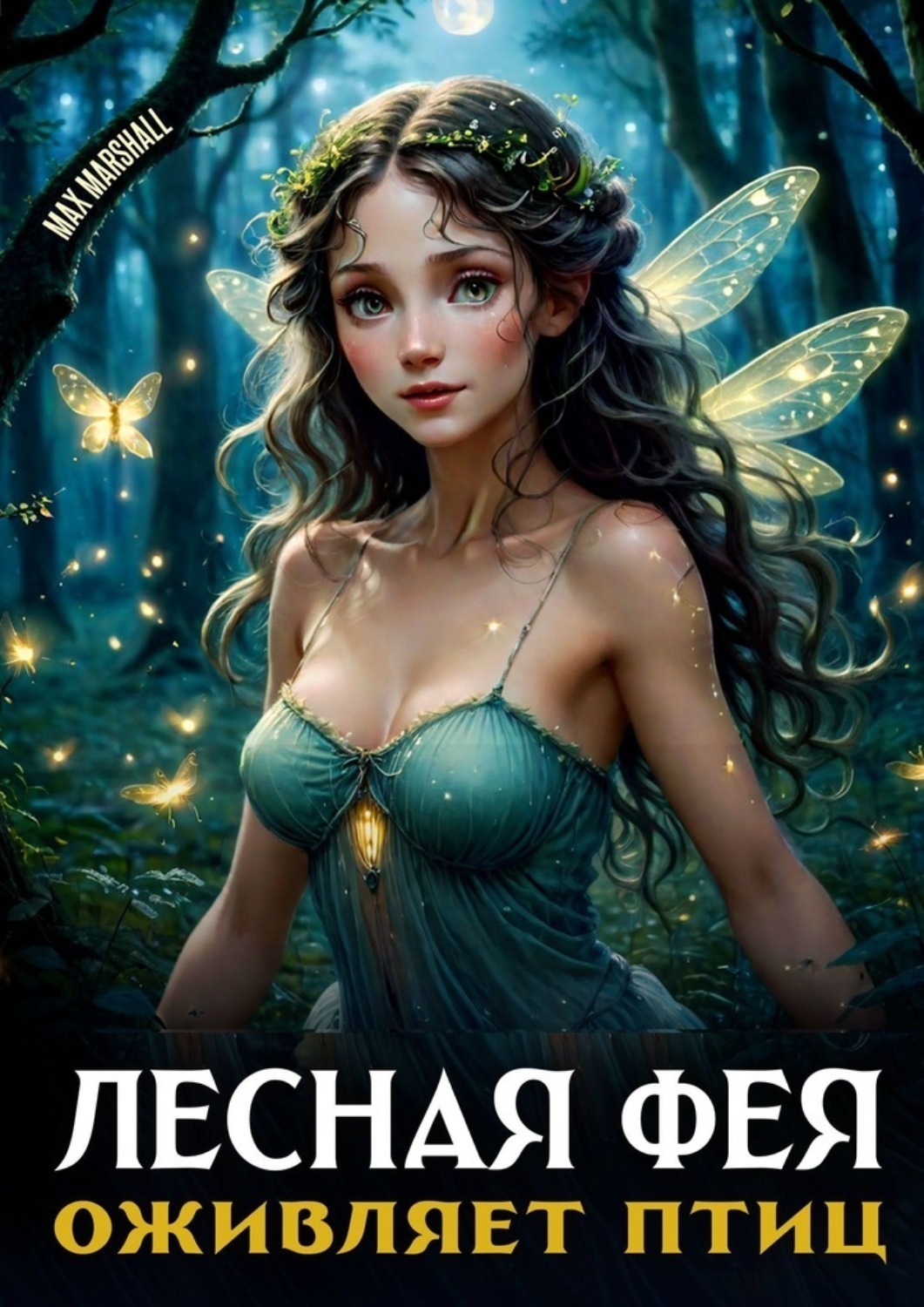 Обложка книги «Лесная фея оживляет птиц»