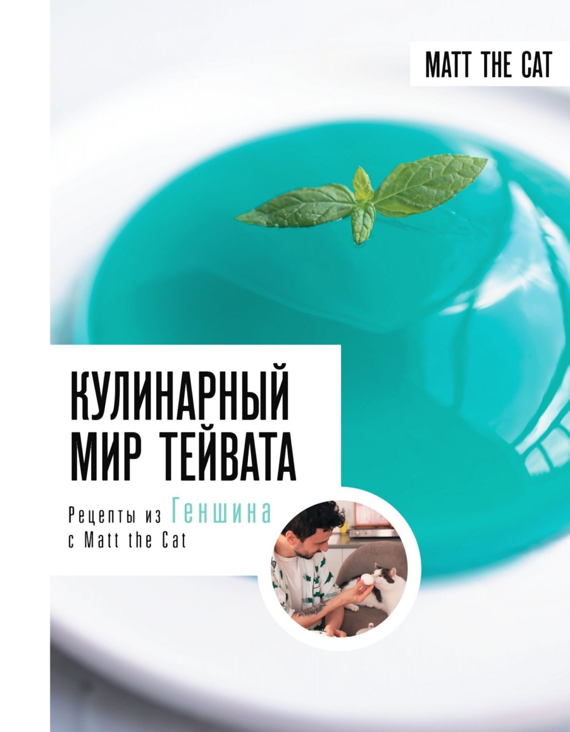 Обложка книги «Кулинарный мир Тейвата. Рецепты из Геншина с Matt the Cat»