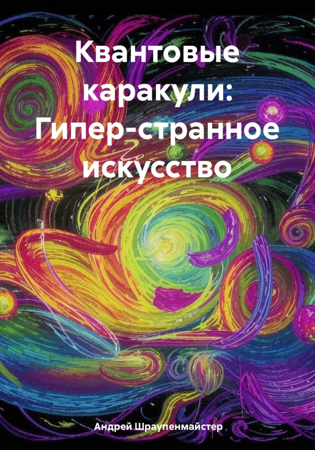 Обложка книги «Квантовые каракули: Гипер-странное искусство»