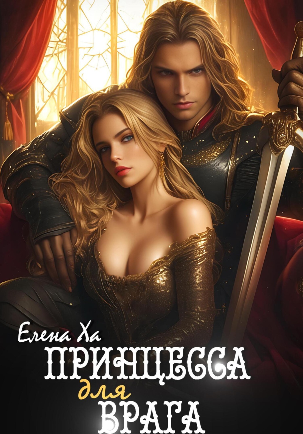 Обложка книги «Принцесса для врага»