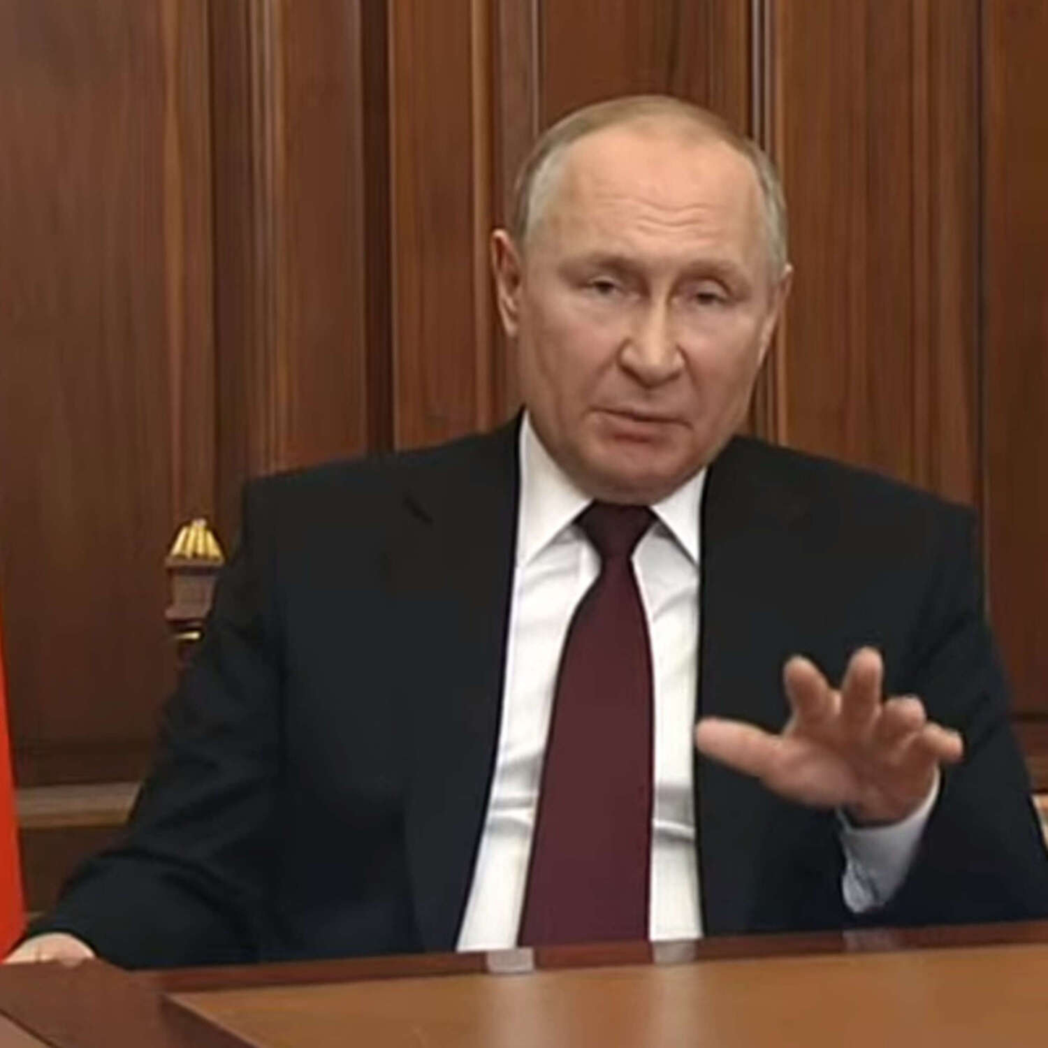 Обложка книги «Владимир Путин: «Незамедлительно признать независимость ДНР и ЛНР»»