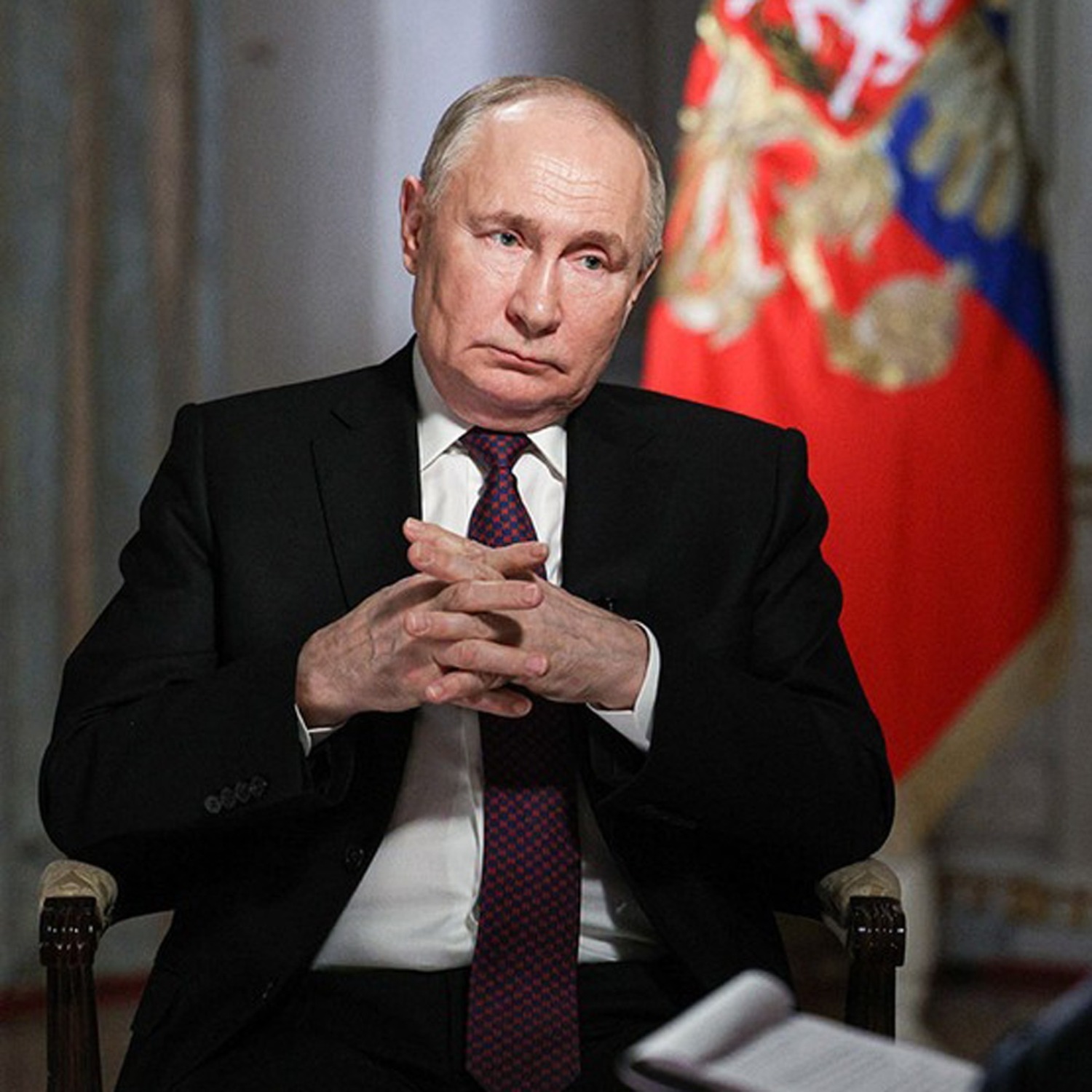 Обложка книги ««Бал вампиров заканчивается»: полное интервью Владимира Путина Дмитрию Киселеву»