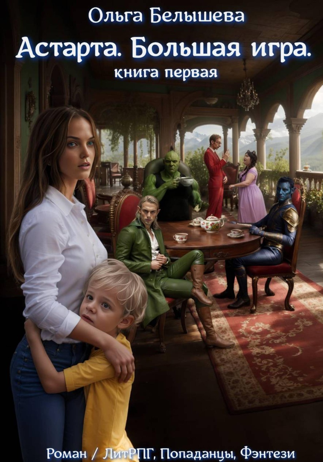 Обложка книги «Астарта. Большая игра. Книга 1»