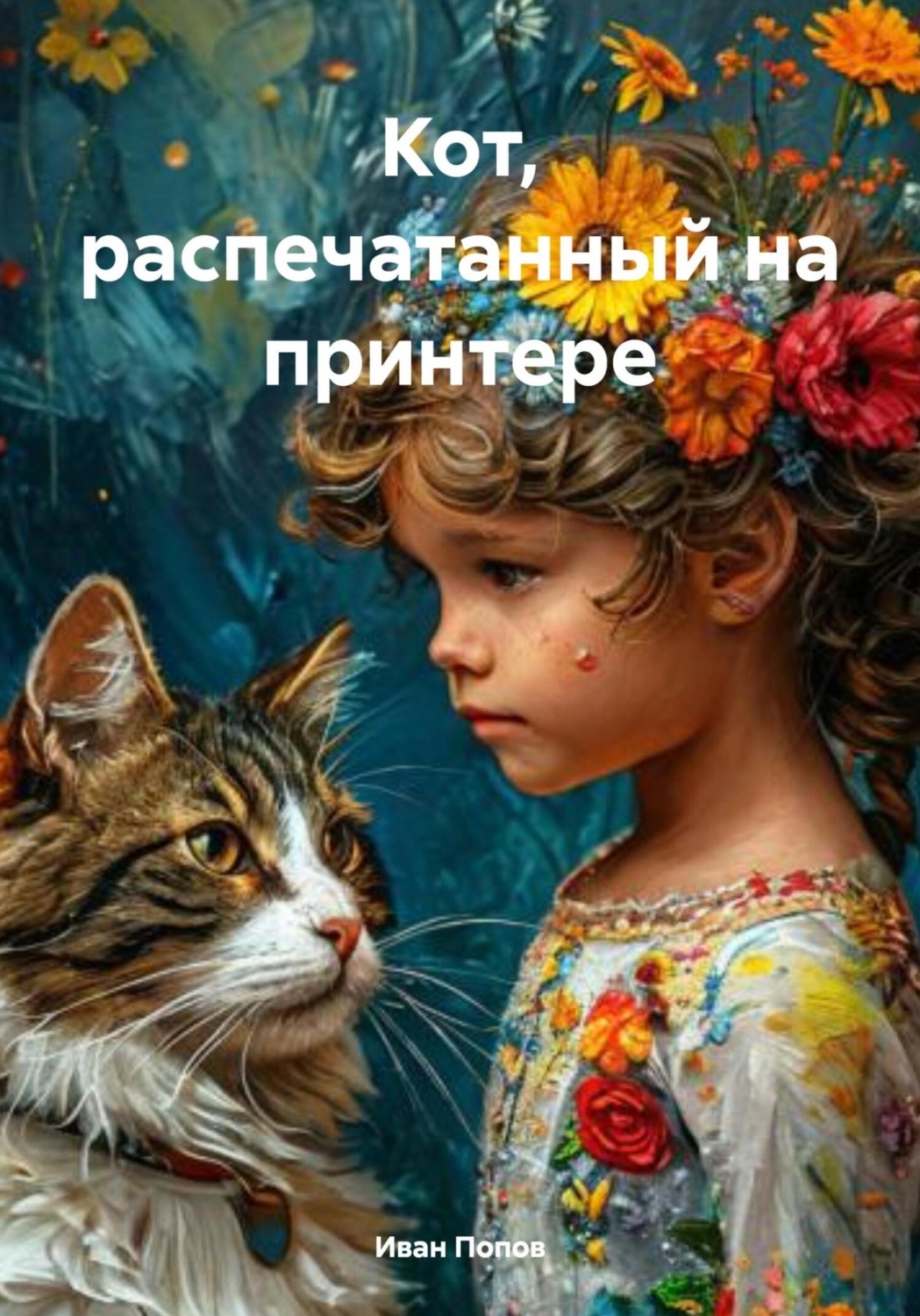 Обложка книги «Кот, распечатанный на принтере»
