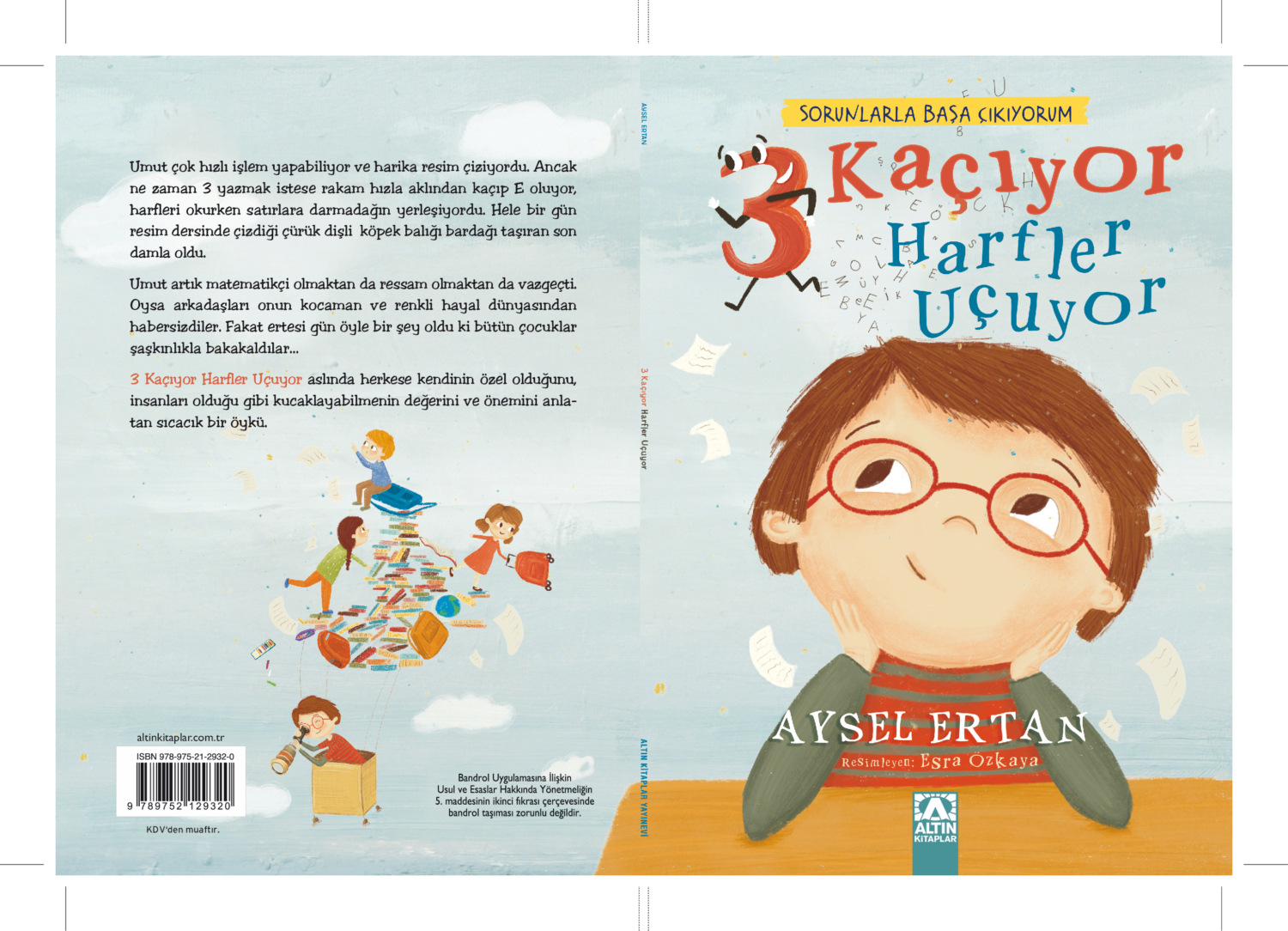 Обложка книги «3 KAÇIYOR HARFLER UÇUYOR»