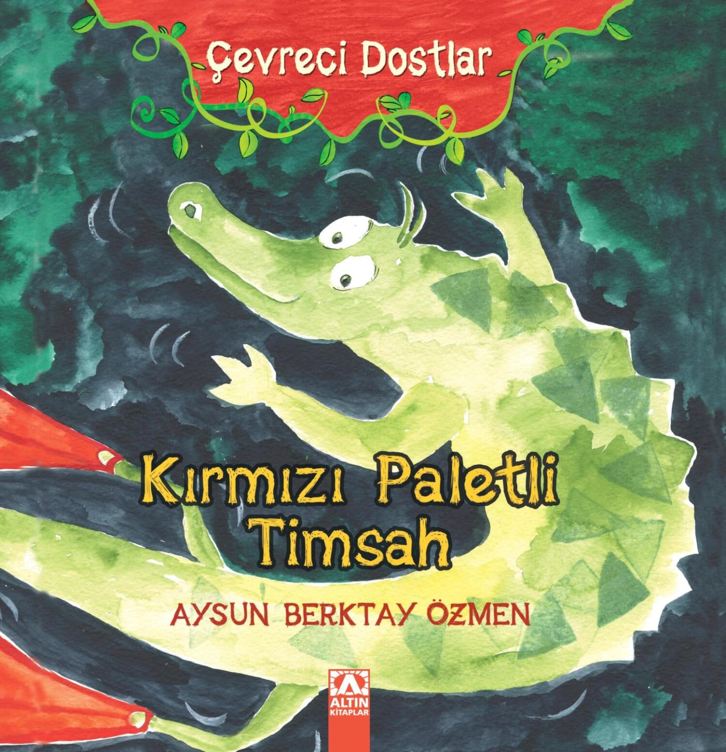 Обложка книги «ÇEVRECI DOSTLAR – KIRMIZI PALETLI TIMSAH»