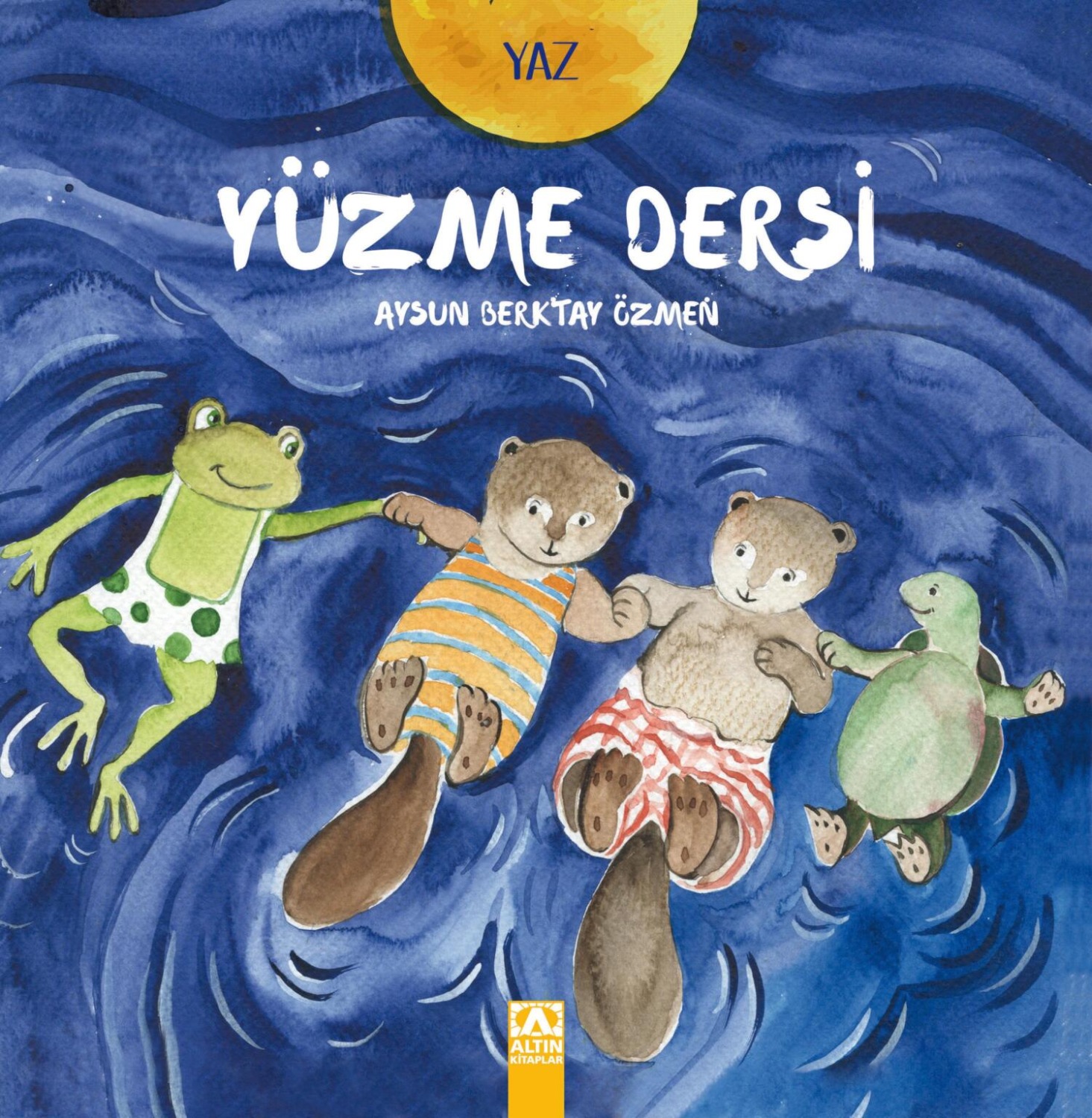 Обложка книги «YAZ – YÜZME DERSI»