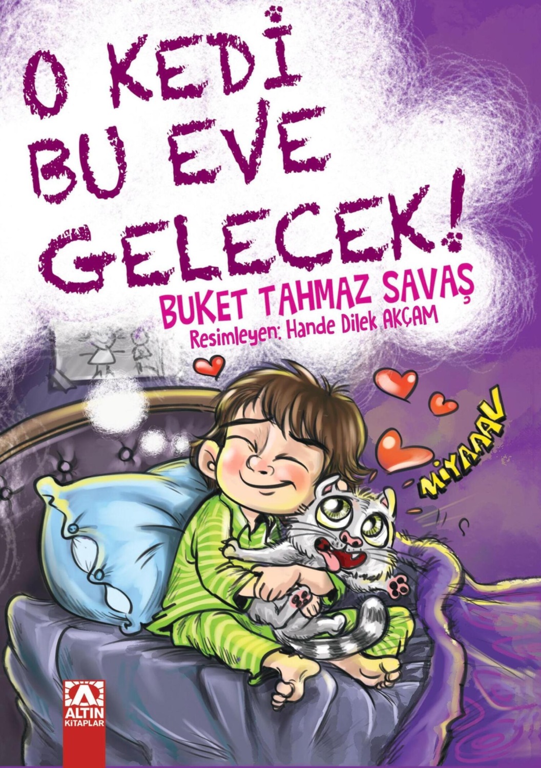 Обложка книги «O KEDI BU EVE GELECEK!»