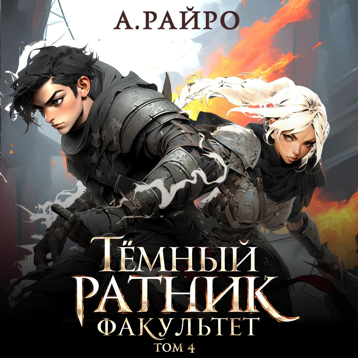 Обложка книги «Темный ратник. Факультет. Том 4»