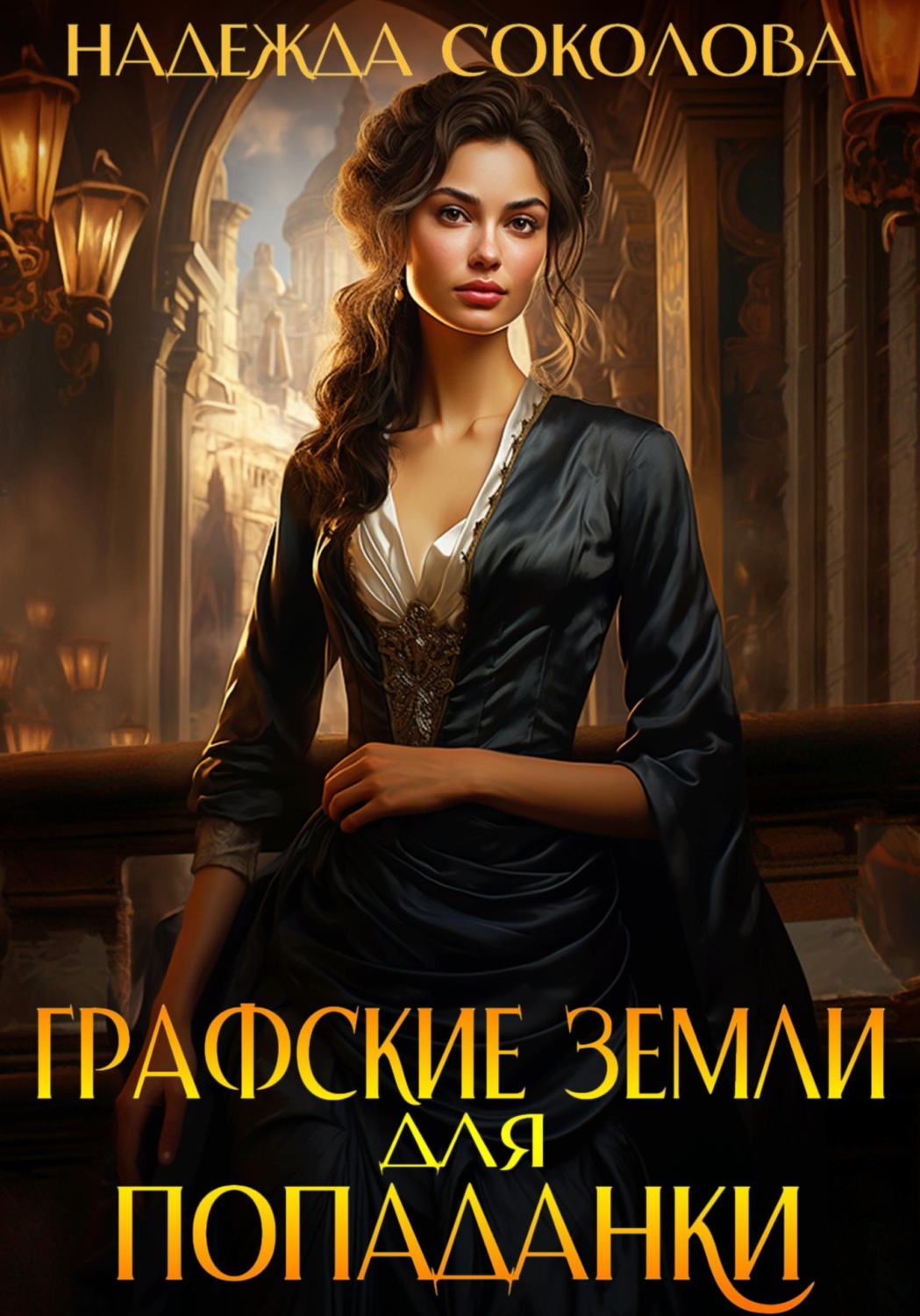 Обложка книги «Графские земли для попаданки»