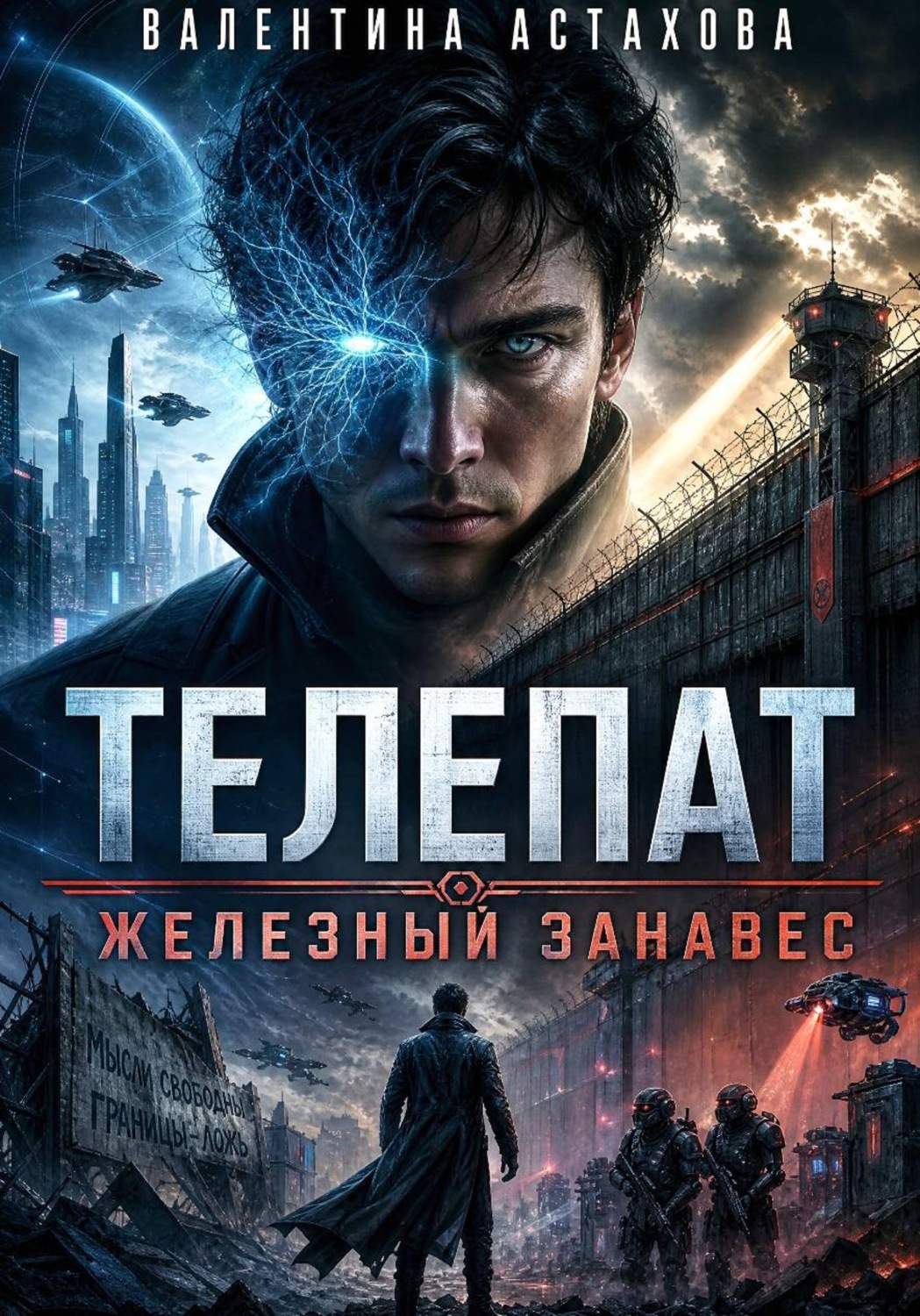 Обложка книги «Телепат. Железный занавес»