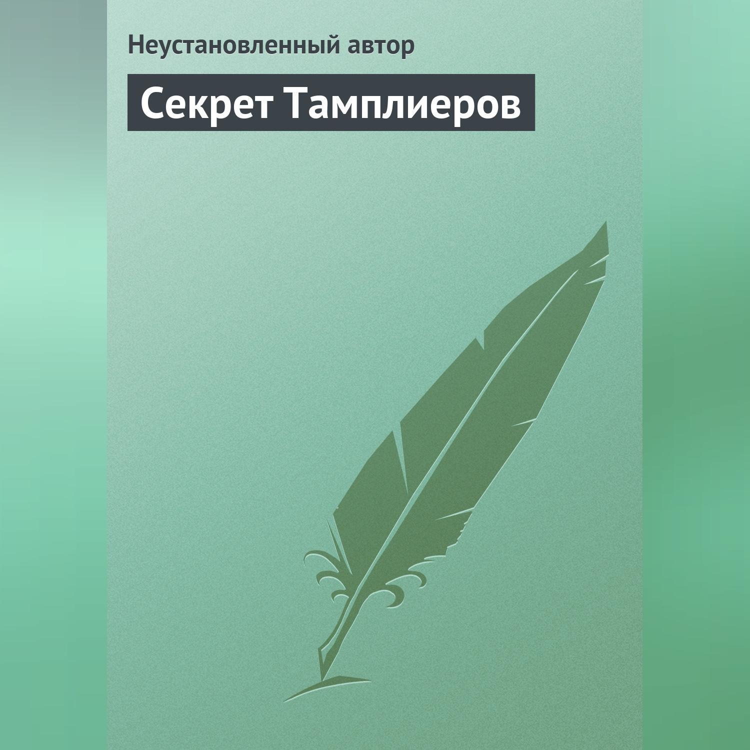 Обложка книги «Секрет Тамплиеров»