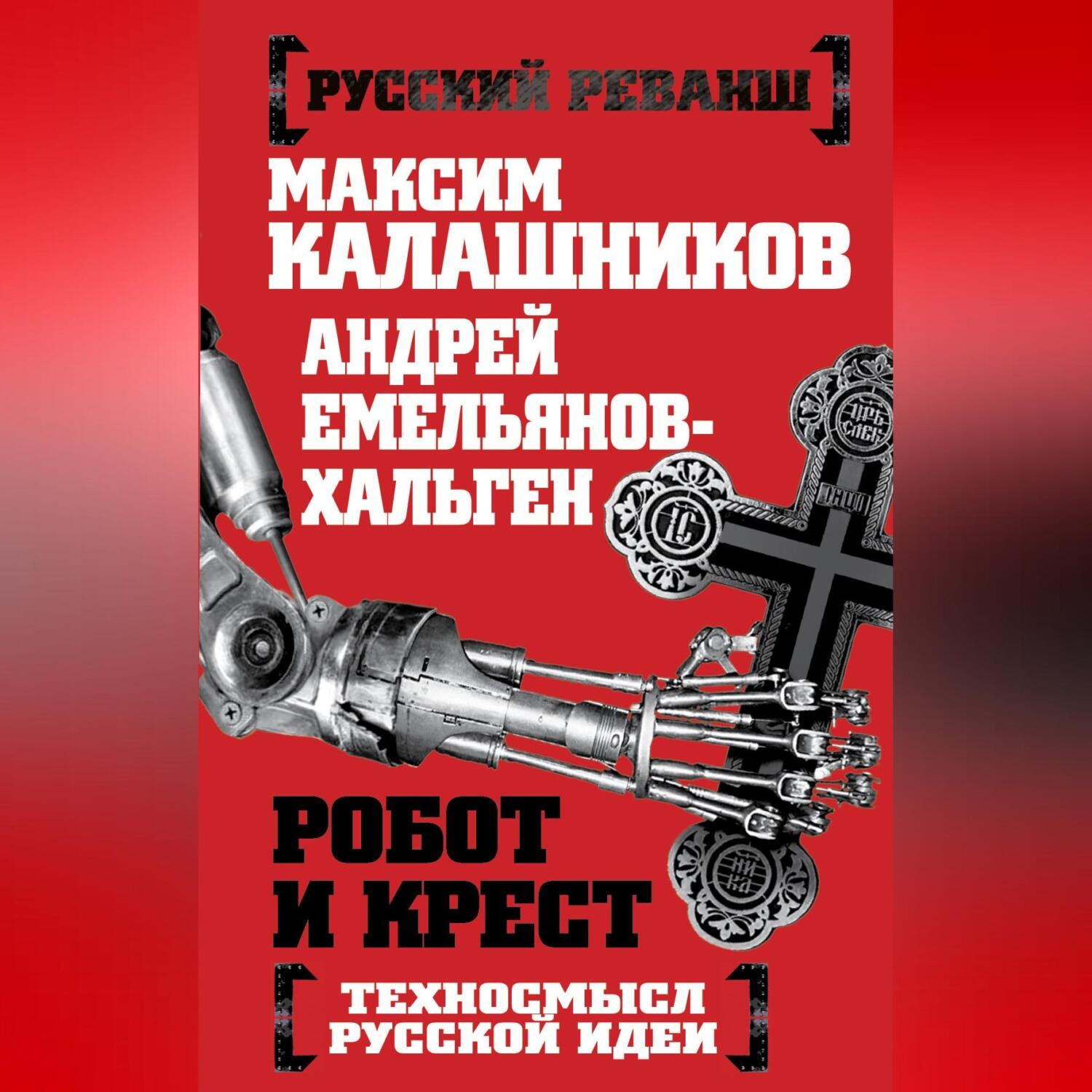 Обложка книги «Робот и крест. Техносмысл русской идеи»