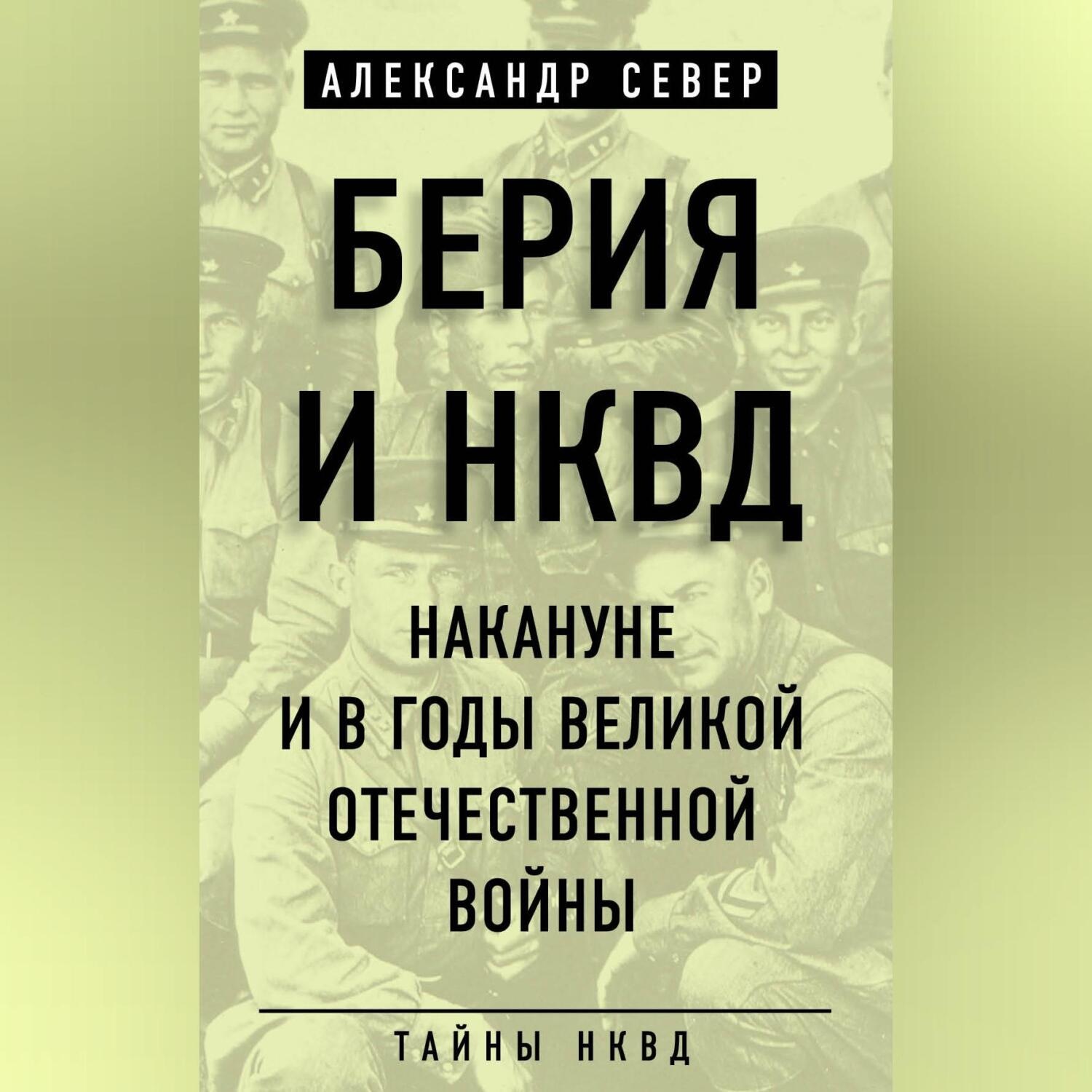 Обложка книги «Берия и НКВД накануне и в годы Великой Отечественной войны»