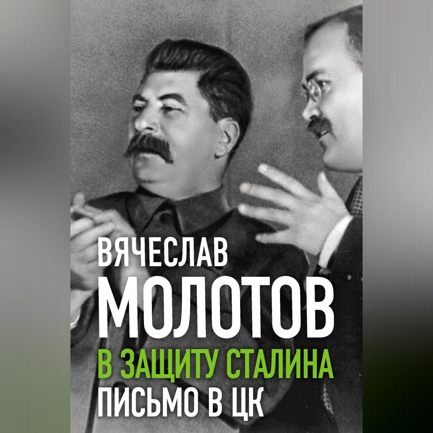 Обложка книги «В защиту Сталина. Письмо в ЦК»