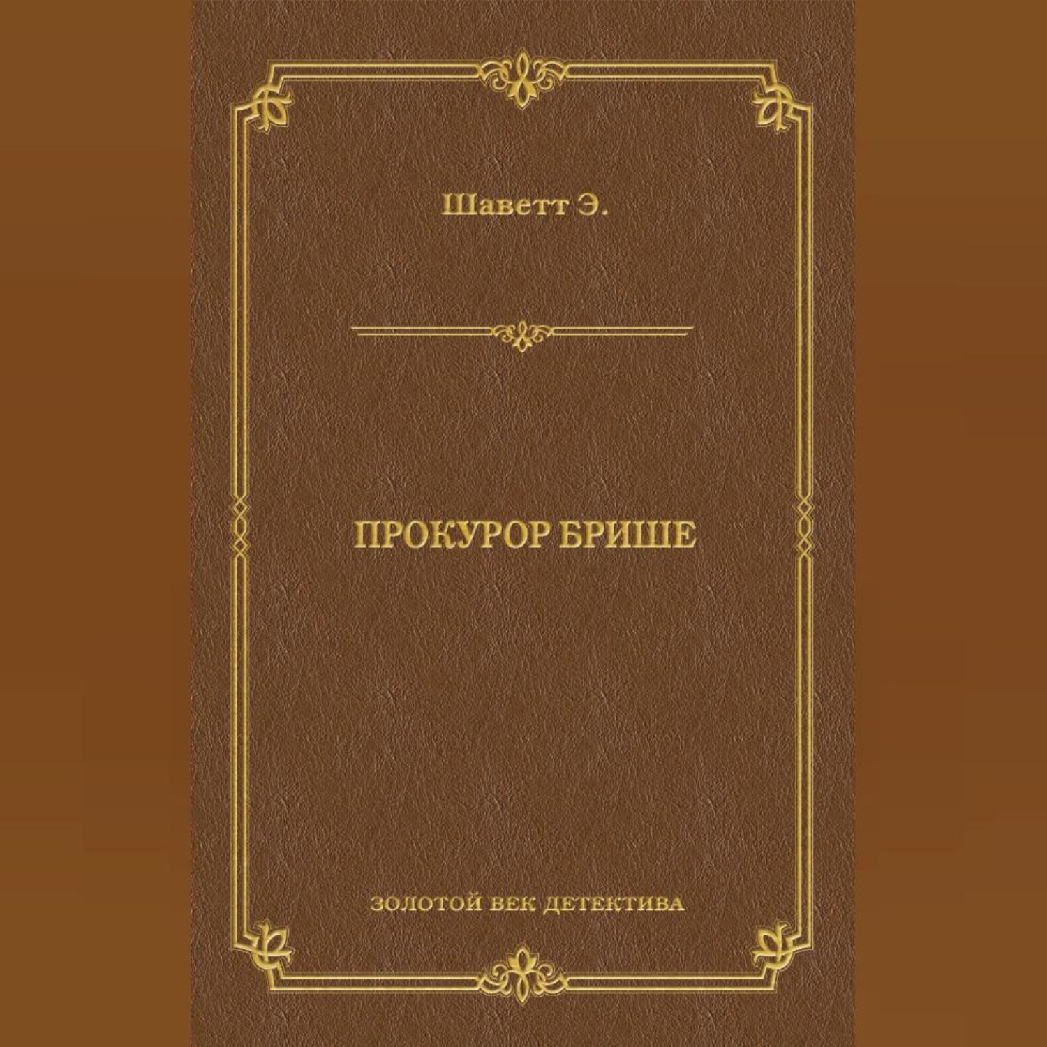 Обложка книги «Прокурор Брише»