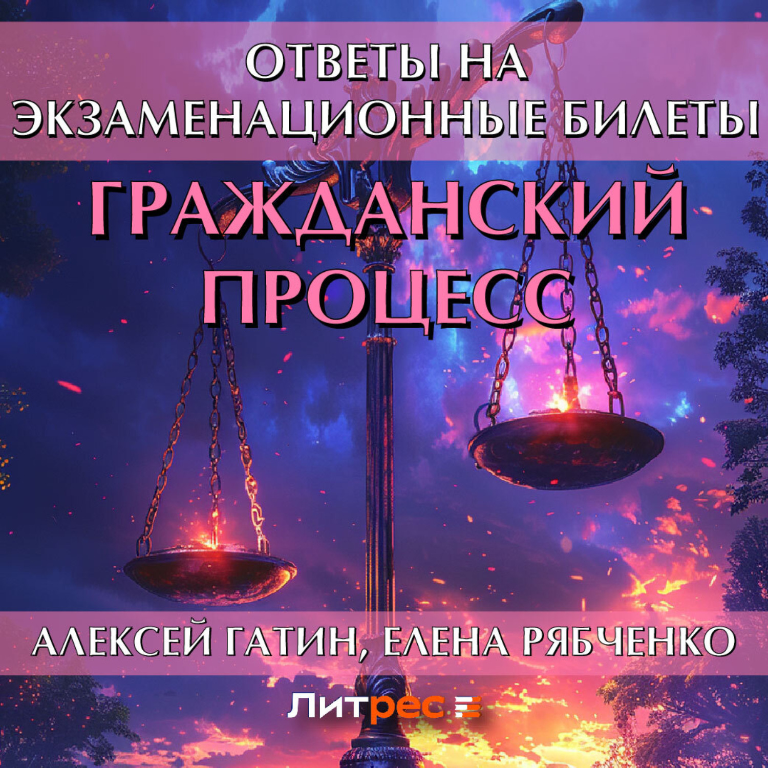 Обложка книги «Гражданский процесс. Ответы на экзаменационные билеты»