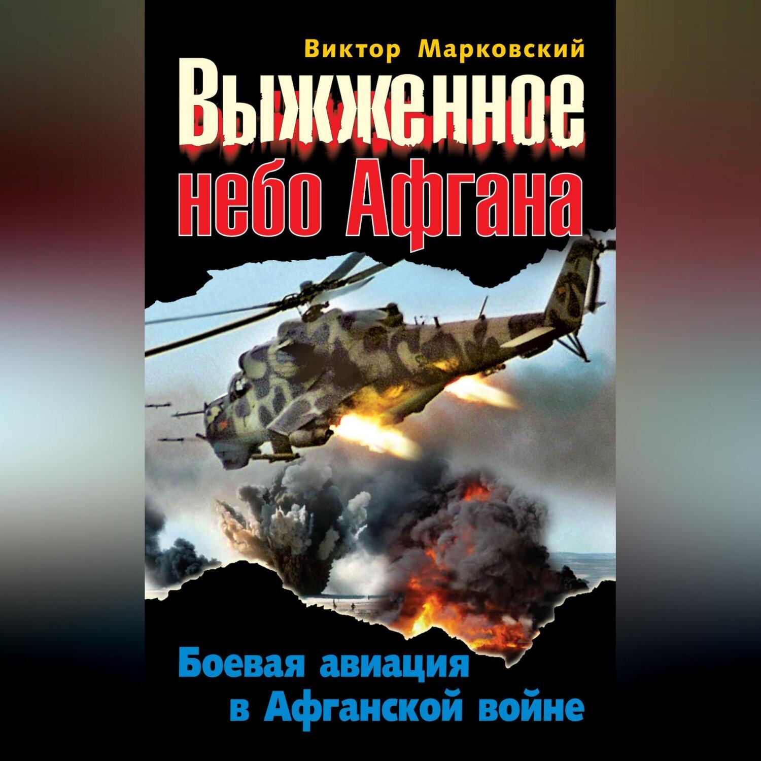 Обложка книги «Выжженное небо Афгана. Боевая авиация в Афганской войне»
