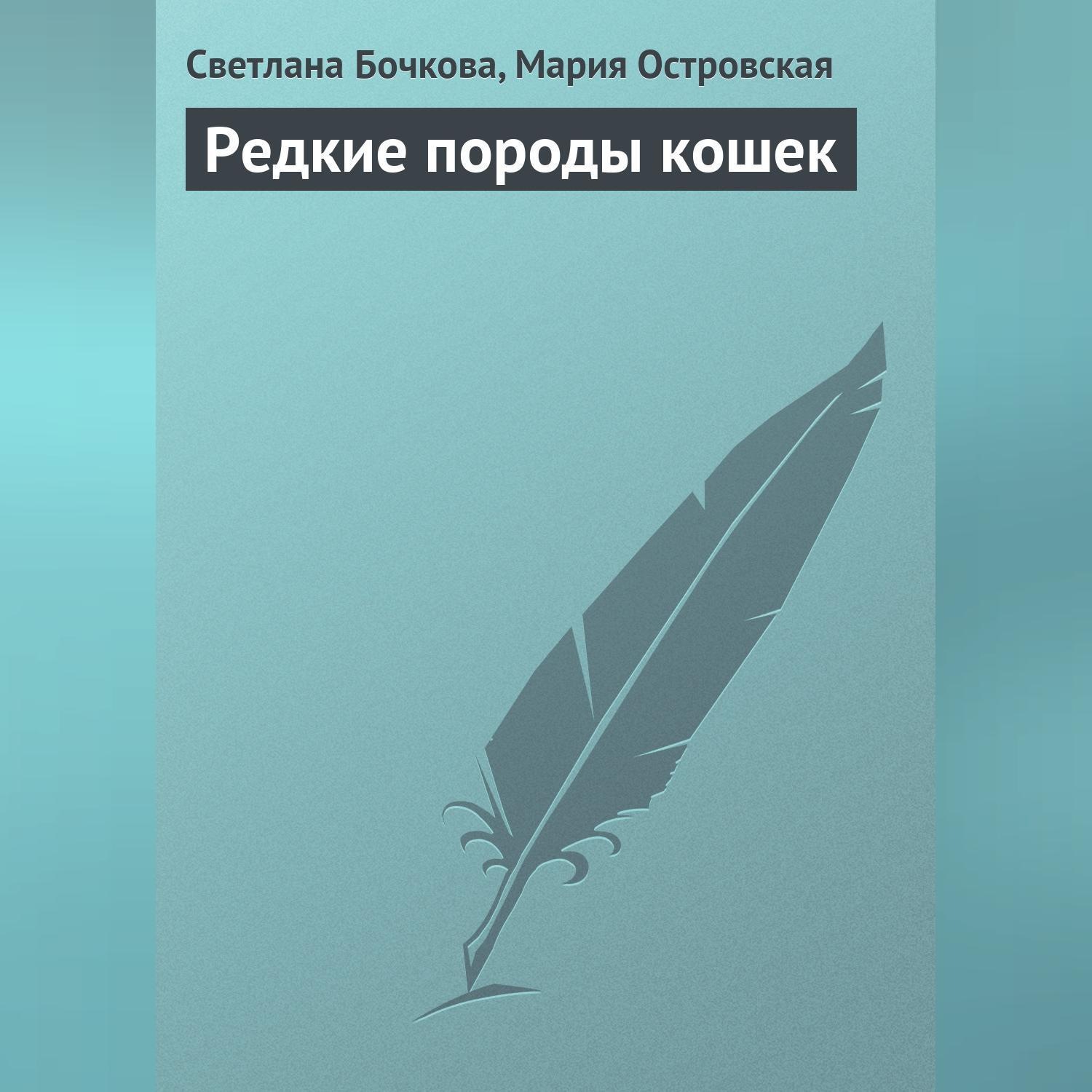 Обложка книги «Редкие породы кошек»