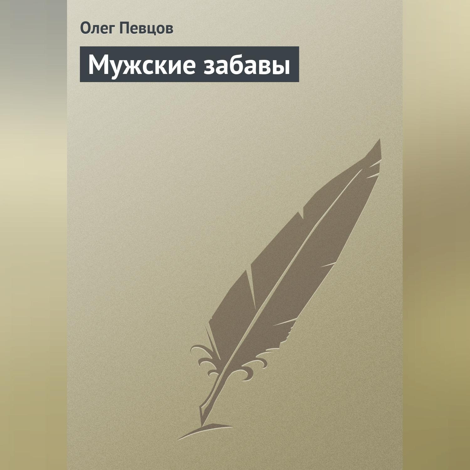 Обложка книги «Мужские забавы»