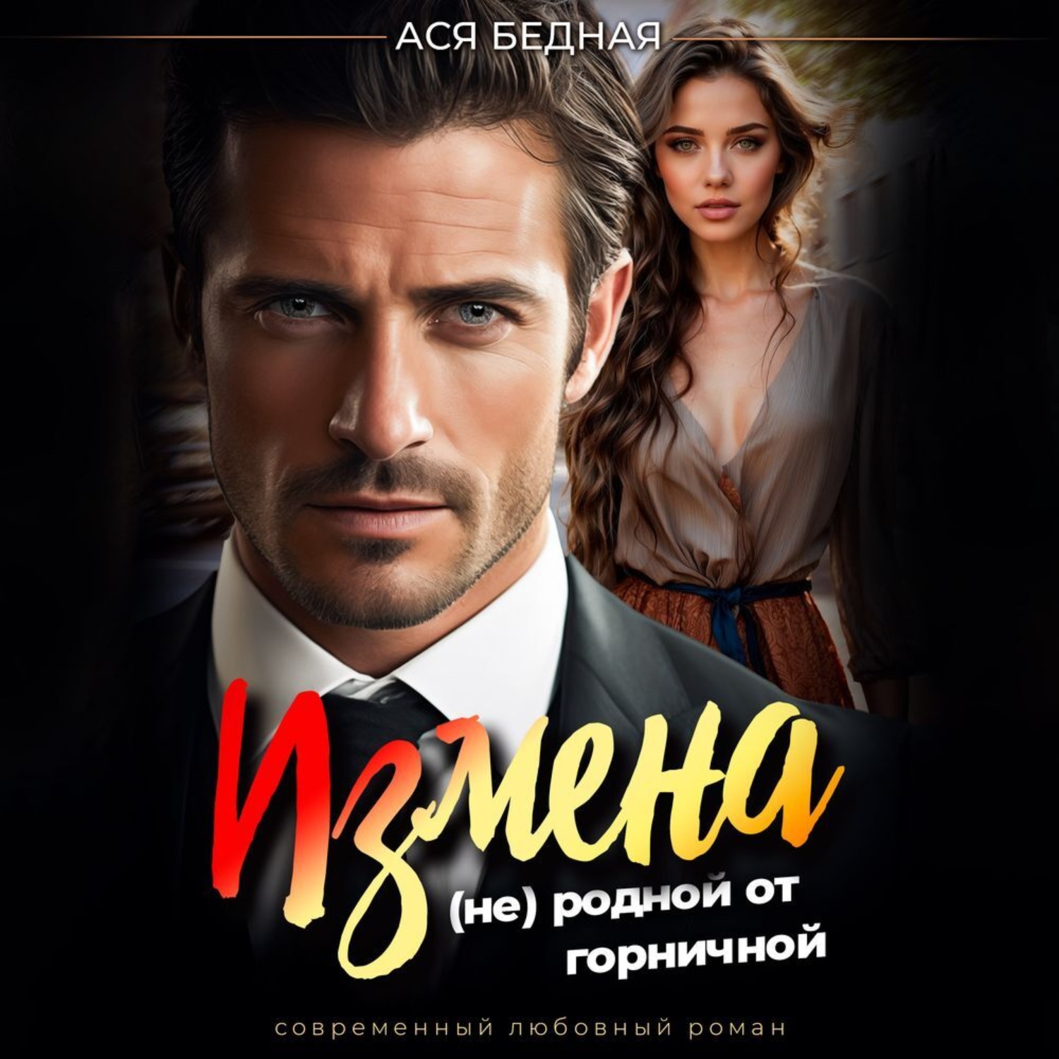 Обложка книги «Измена. (не) родной от горничной»