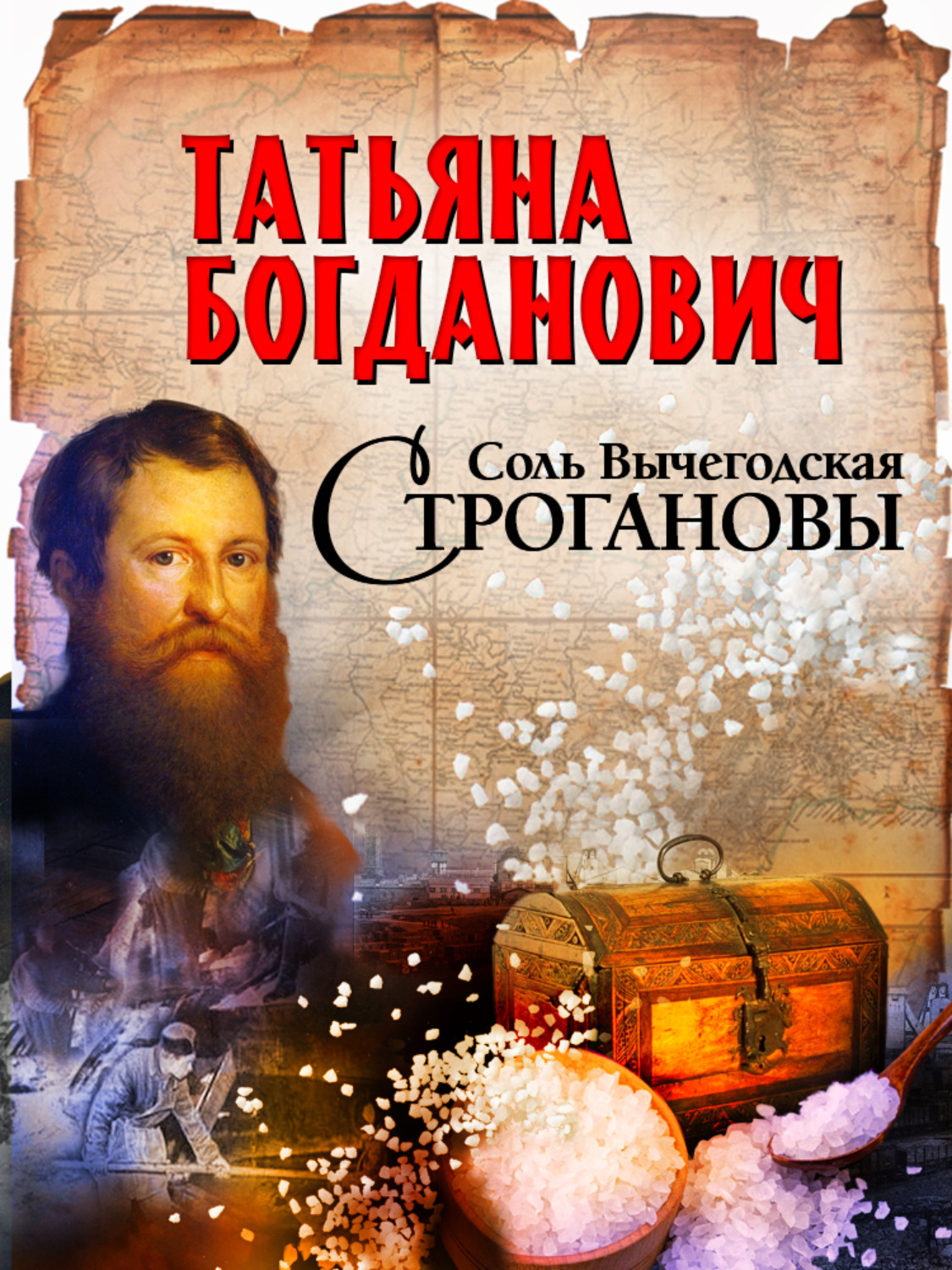 Обложка книги «Соль Вычегодская. Строгановы»