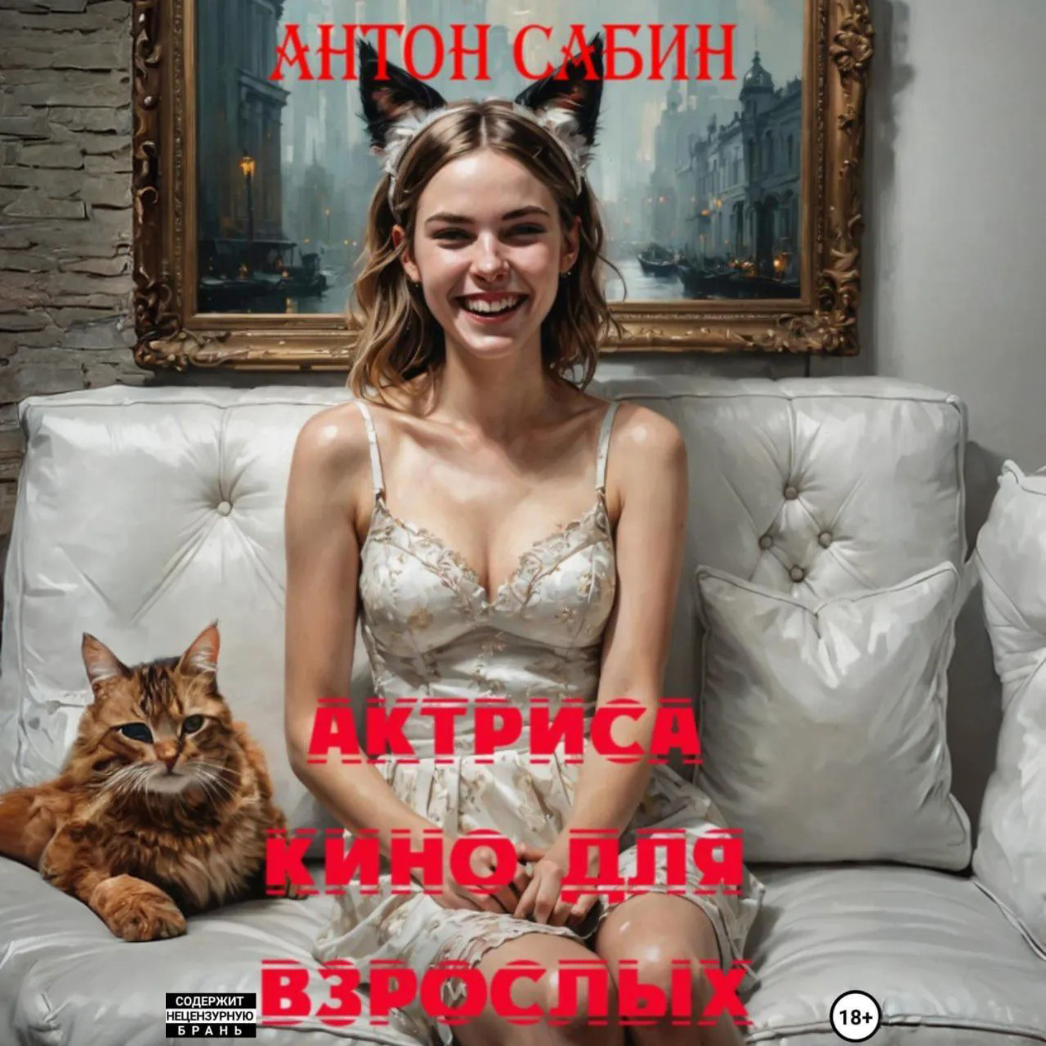 Обложка книги «Актриса кино для взрослых»