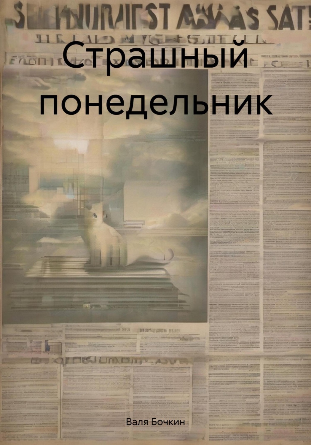 Обложка книги «Страшный понедельник»