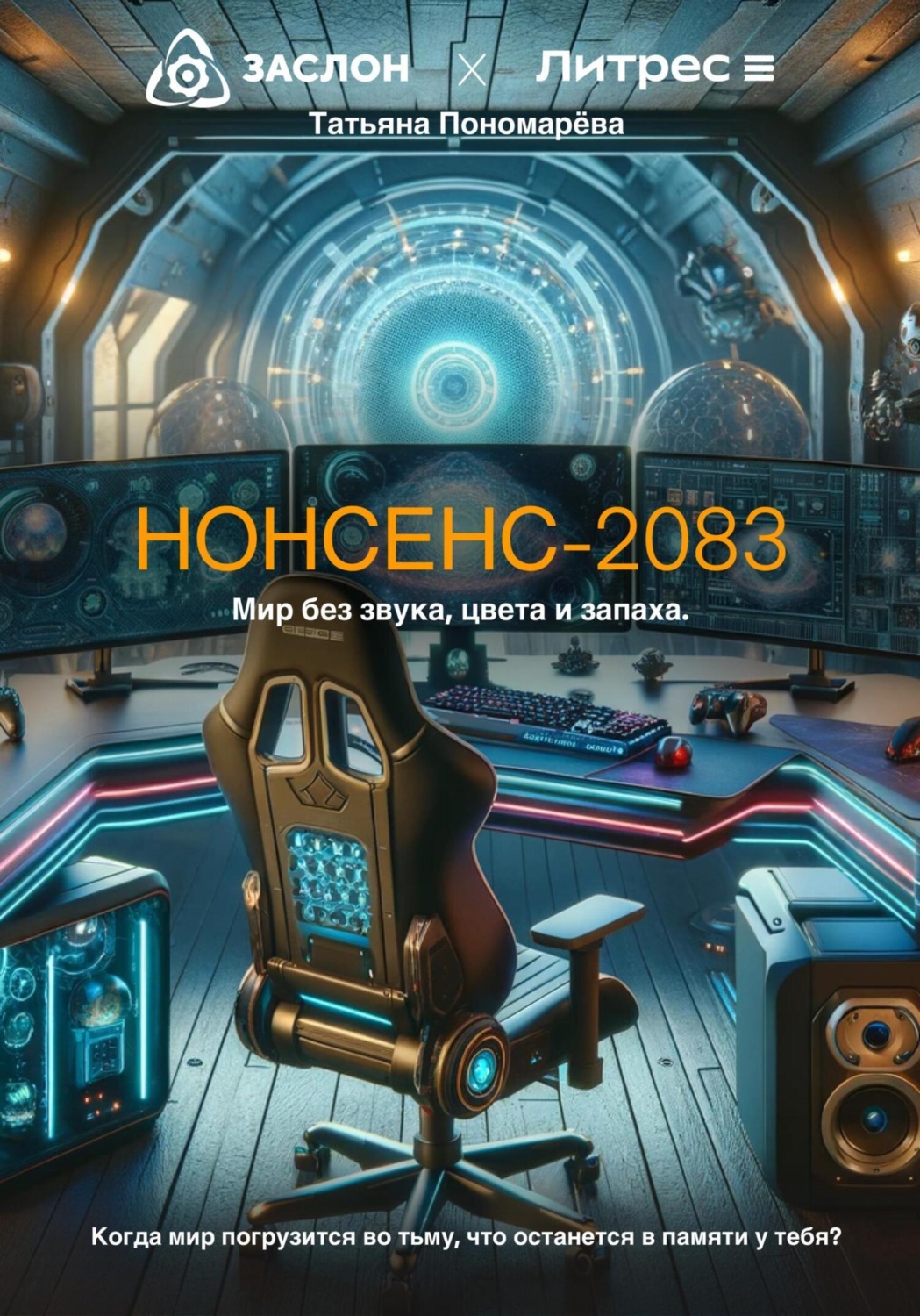 Обложка книги «Нонсенс-2083. Мир без цвета, звука и запаха»