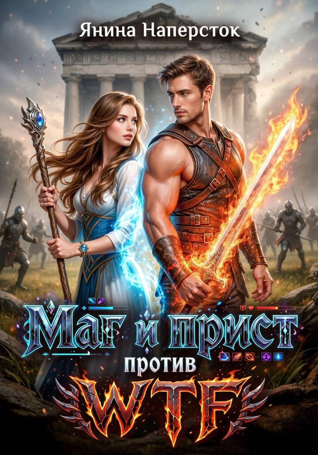 Обложка книги «Маг и прист против WTF»