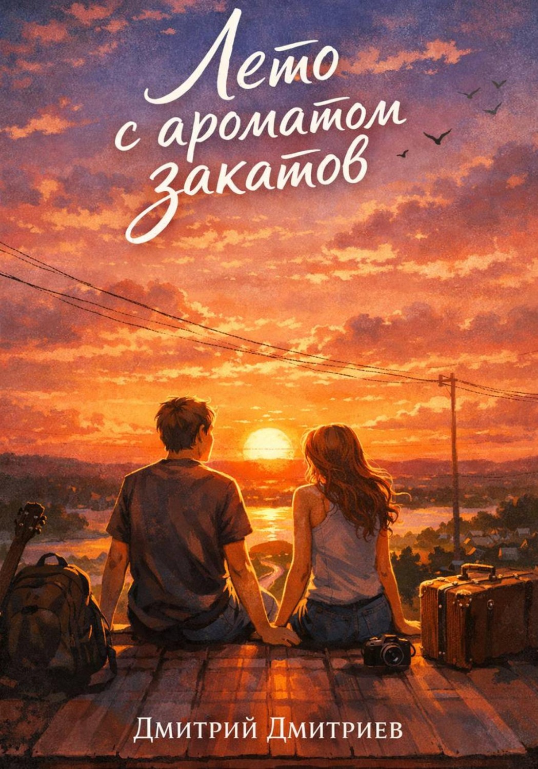 Обложка книги «Лето с ароматом закатов»
