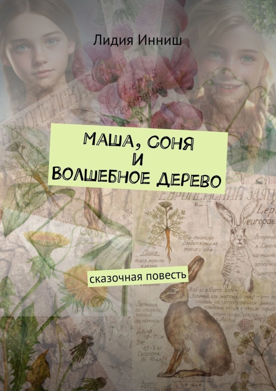 Обложка книги «Маша, Соня и Волшебное дерево. Сказочная повесть»