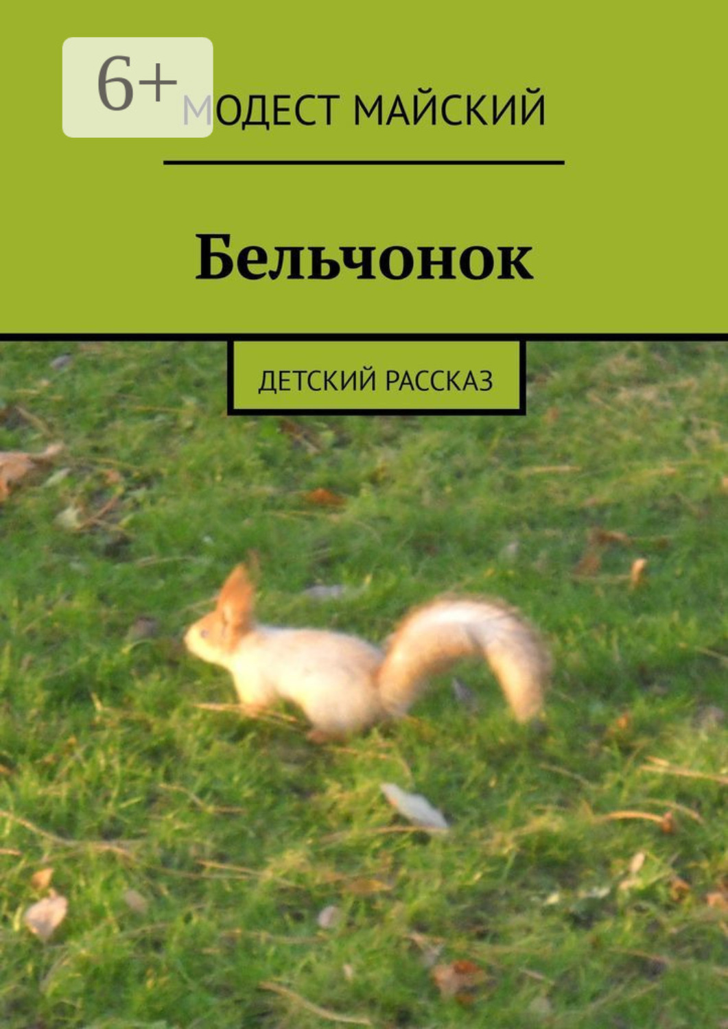 Обложка книги «Бельчонок. Детский рассказ»