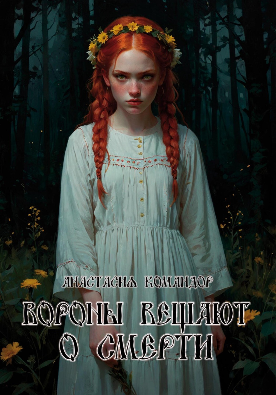 Обложка книги «Вороны вещают о смерти»