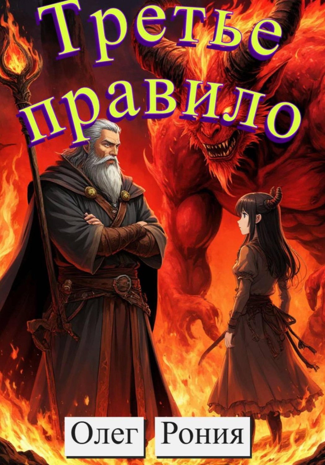 Обложка книги «Третье правило»