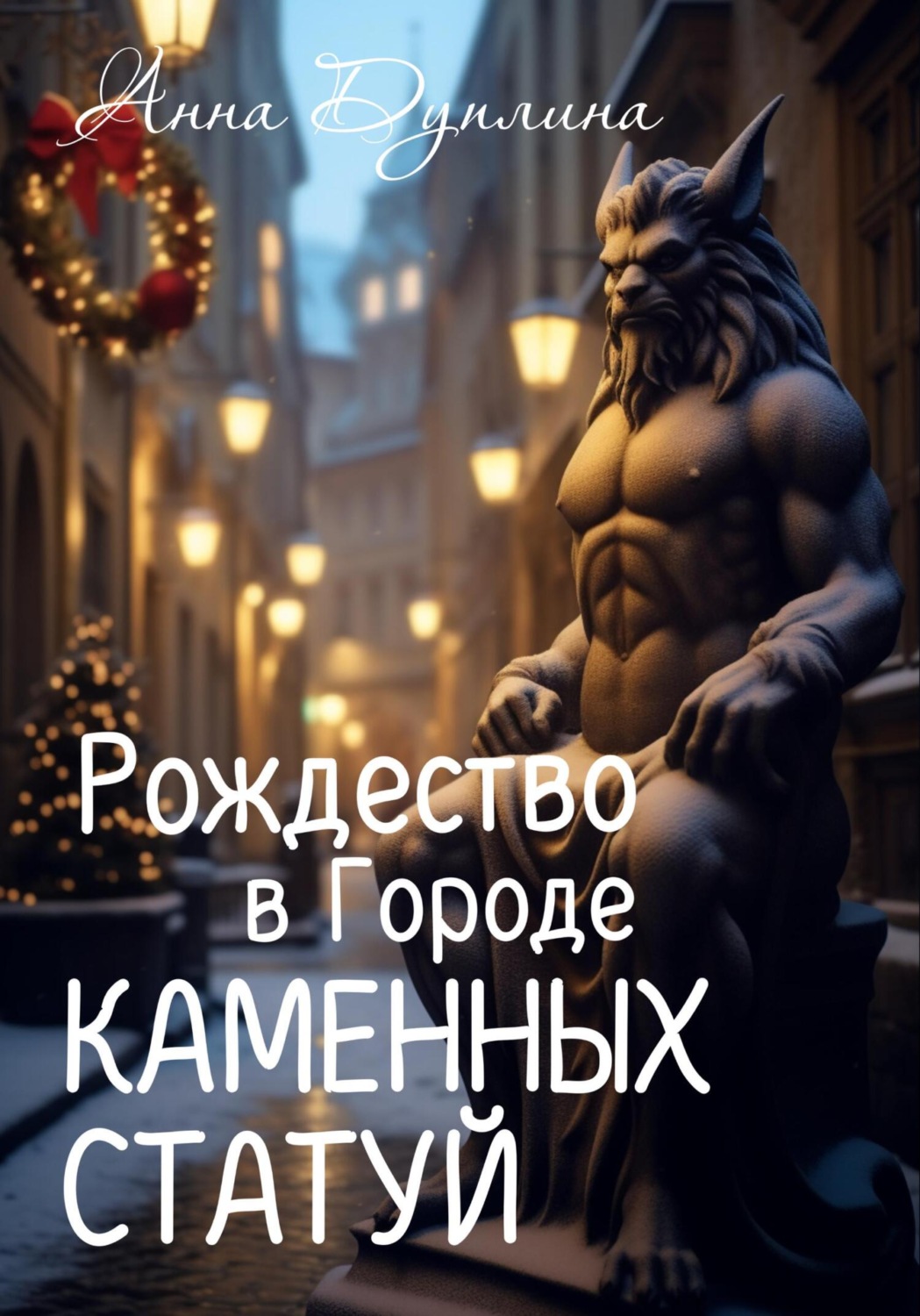 Обложка книги «Рождество в Городе Каменных статуй»