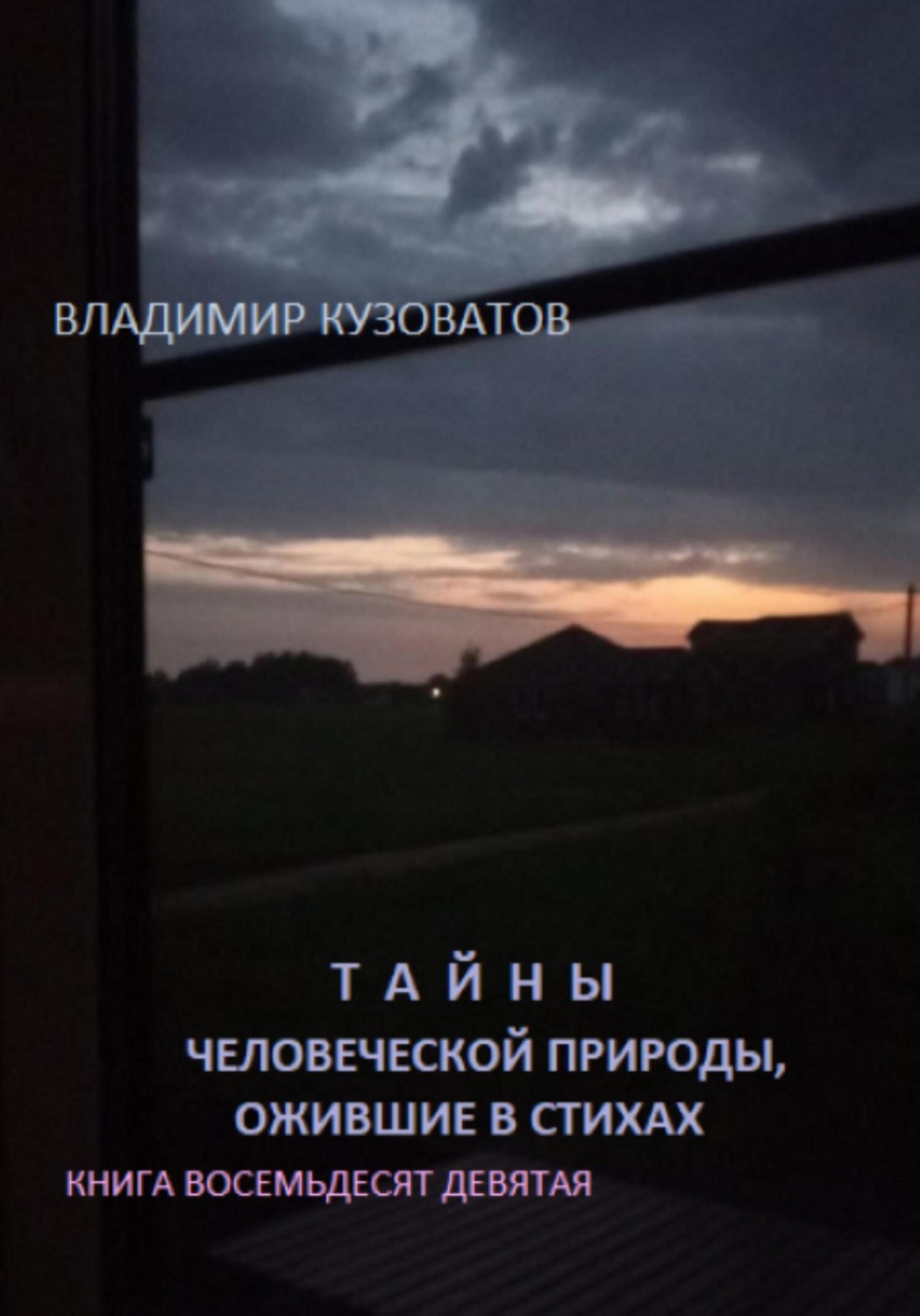 Обложка книги «Тайны человеческой природы, ожившие в стихах. Книга восемьдесят девятая»
