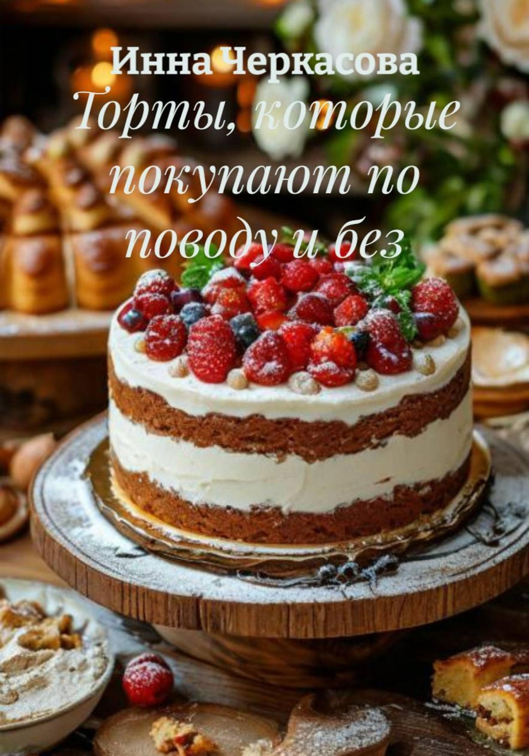Обложка книги «Торты, которые покупают по поводу и без»