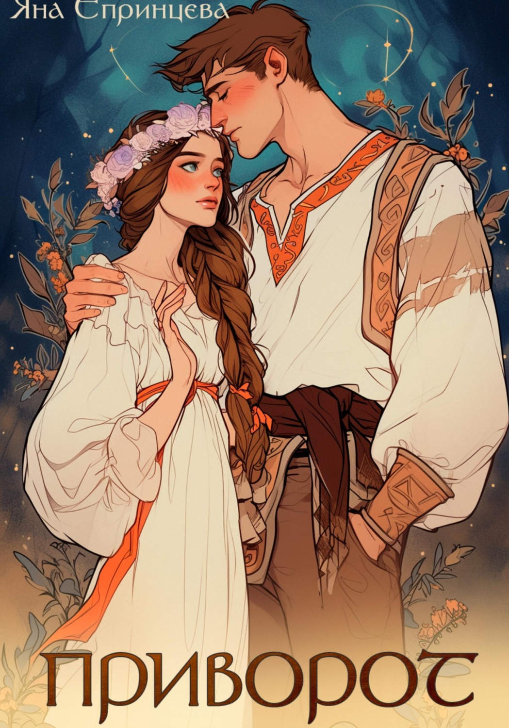 Обложка книги «Приворот»