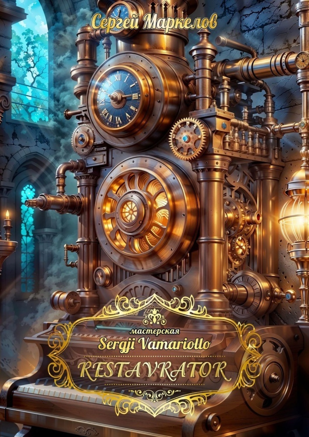 Обложка книги «Restavrator. Мастерская Sergji Vamariollo»