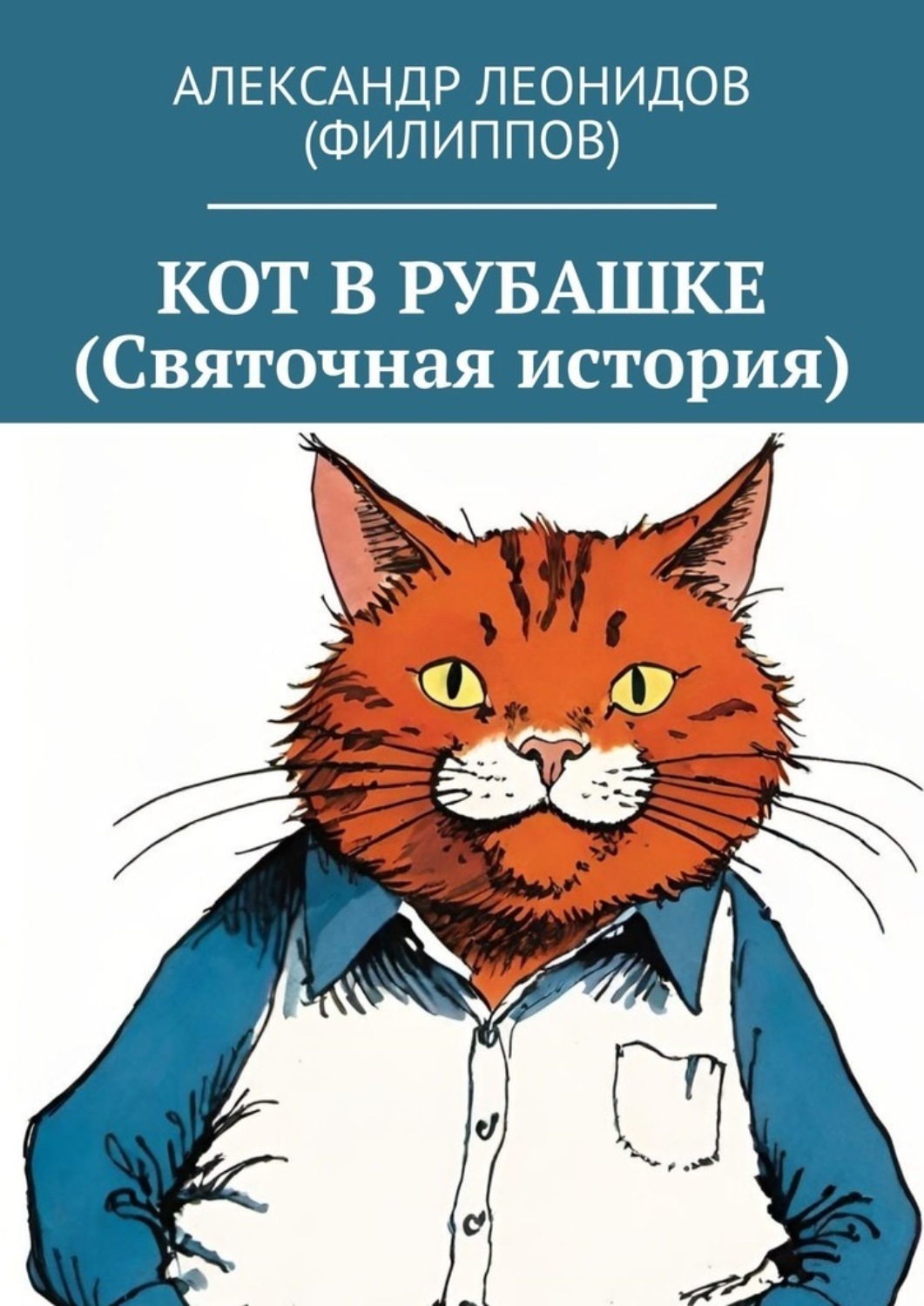 Обложка книги «Кот в рубашке (Святочная история)»