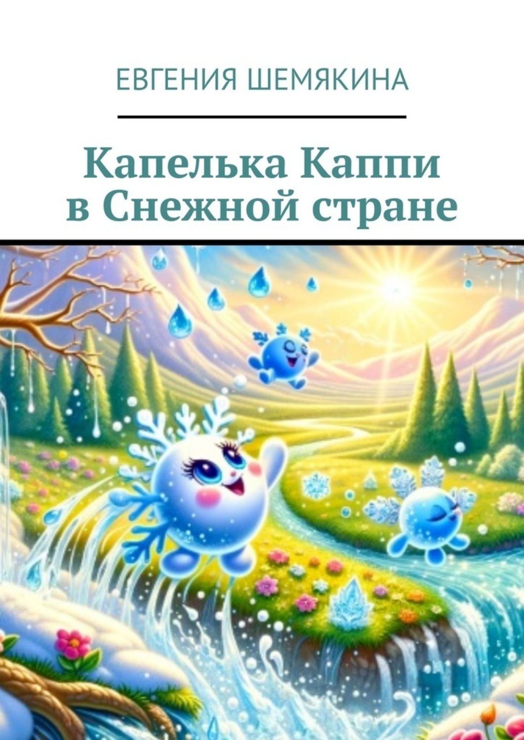 Обложка книги «Капелька Каппи в Снежной стране»