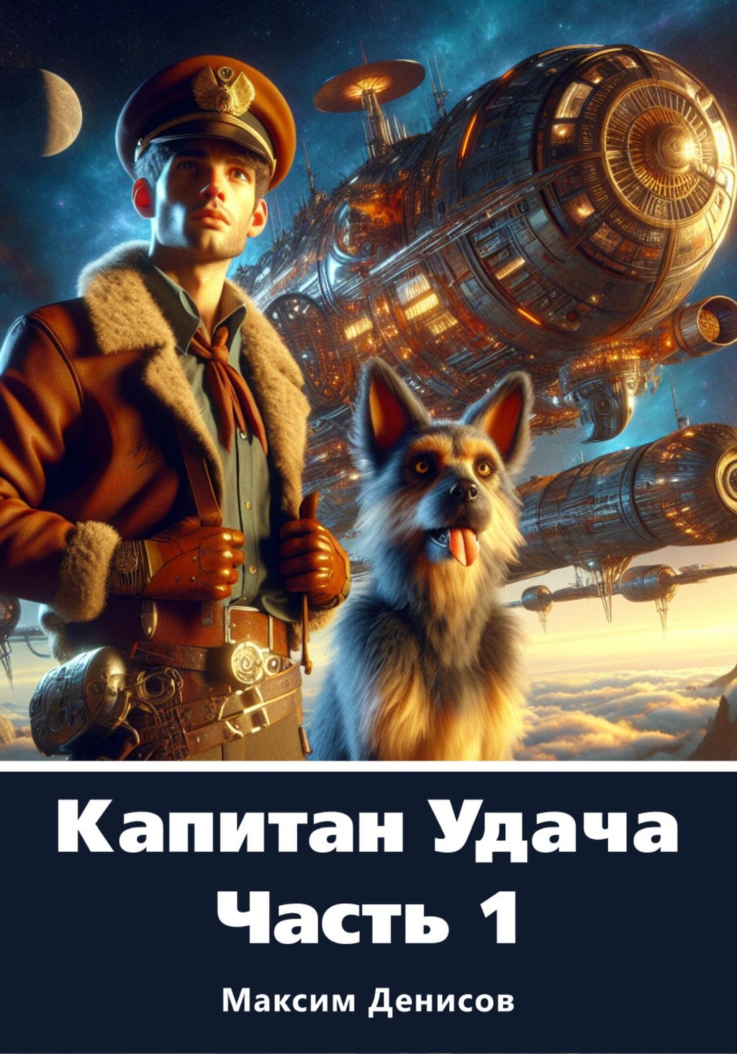 Обложка книги «Капитан Удача. Часть I»